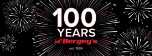 Bergey's 100 years logo